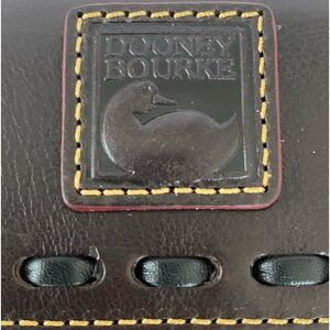 Gorgeous NWT Dooney Brown Tmoro Florentine Continental Clutch